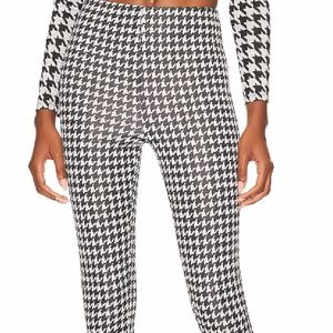lovers and friends houndstooth leggings highrise